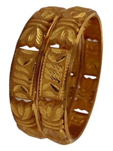 Gold Plated Bangles